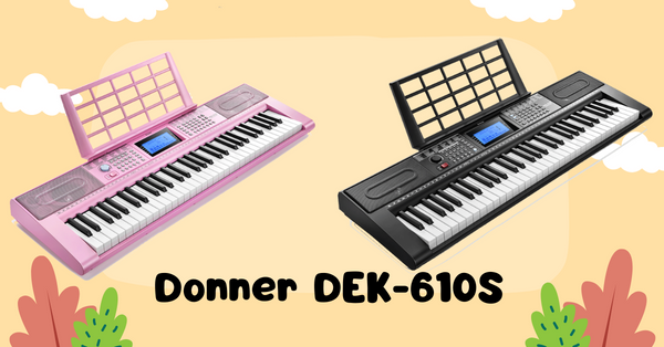 Donner DEK-610S 61 Tasti Tastiere Musicali Elettroniche: Sblocca il Tuo Potenziale Musicale