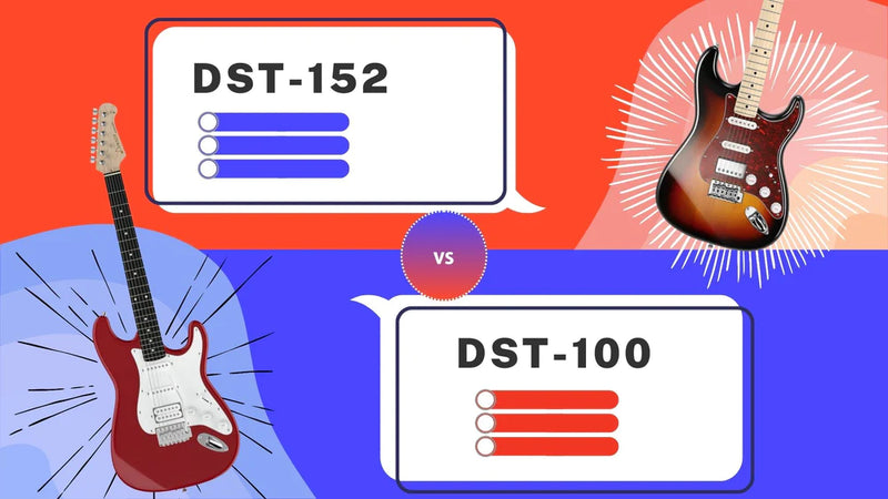 Scegliere il kit per chitarra giusto: Donner DST-100 vs. DST-152
