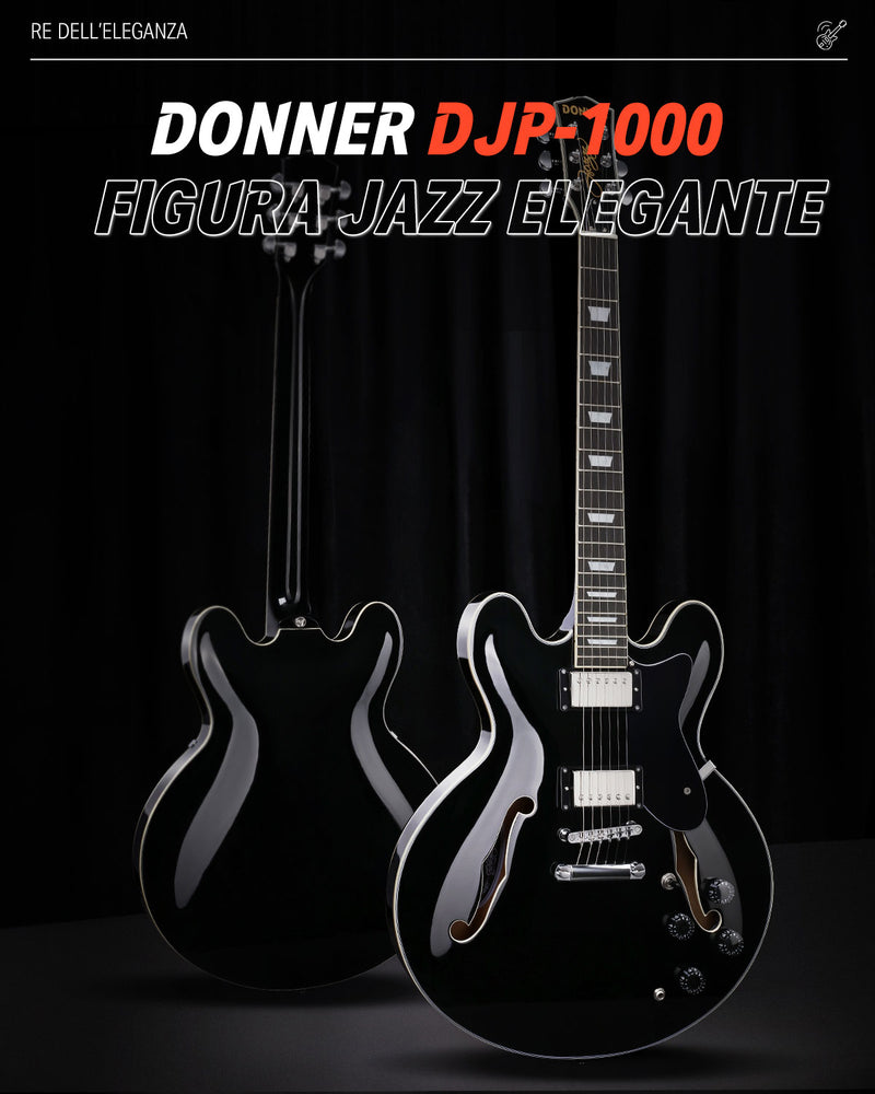 Donner DJP-1000 chitarra elettrica Jazz