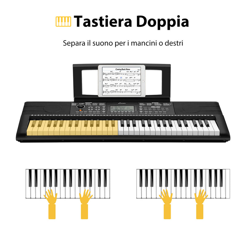 Donner DEK-610 Tastiera Elettronica 